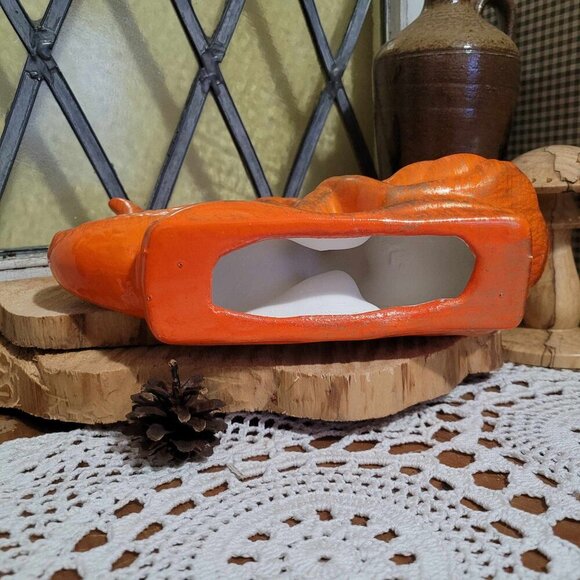 Vintage Mermaid Soap Trinket Dish - Gold & Orange - Picture 8 of 9